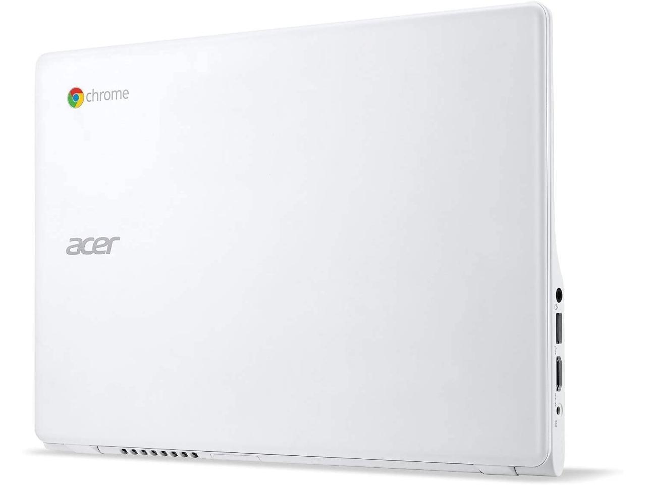 Acer Chromebook C720p-2457 Tablet Computer, 1.40 GHz Intel Celeron, 4GB DDR3 RAM, 32GB SSD Hard Drive, Chrome, 11" Screen