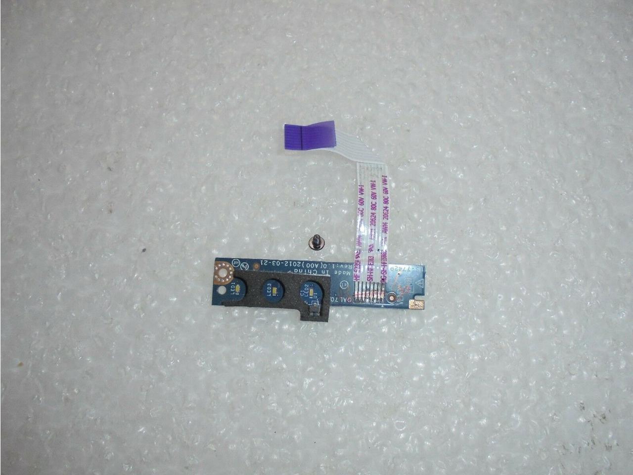 GENUINE DELL LATITUDE E6330 LED INDICATOR BOARD+CABLE BIA01 LS-7742P