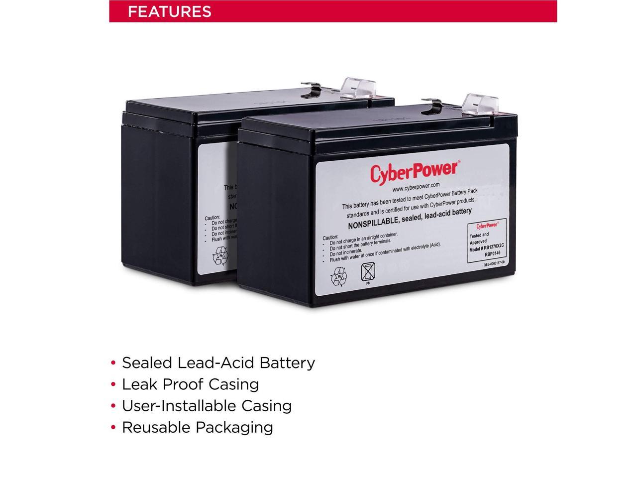 REPLACEMENT BATTERY 2 X 12V/7AH