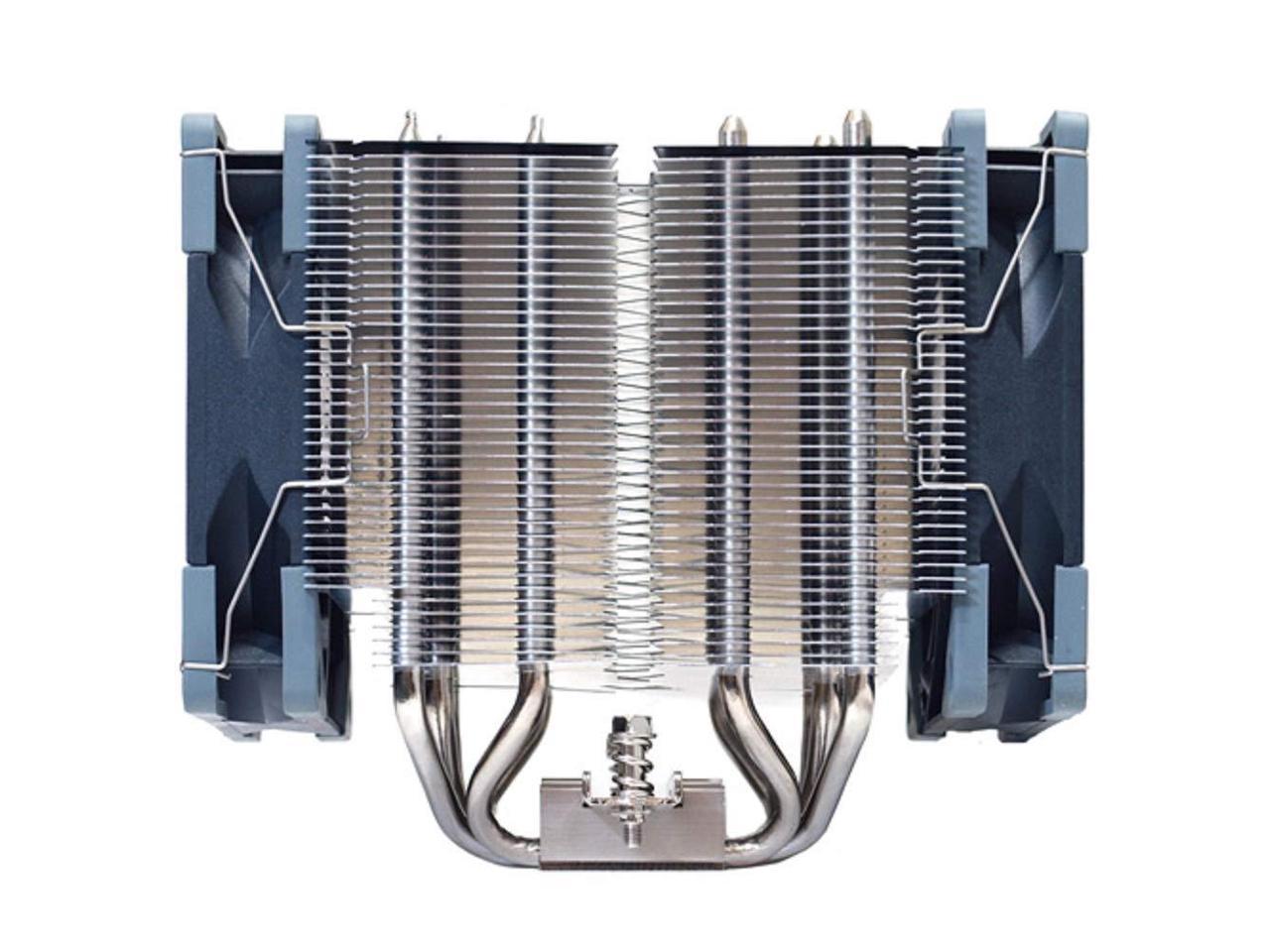 Scythe Ninja 5 Air CPU Cooler, 120mm Single Tower, Intel LGA1151, AMD AM4, Dual Quiet Fans, Black Top Cover