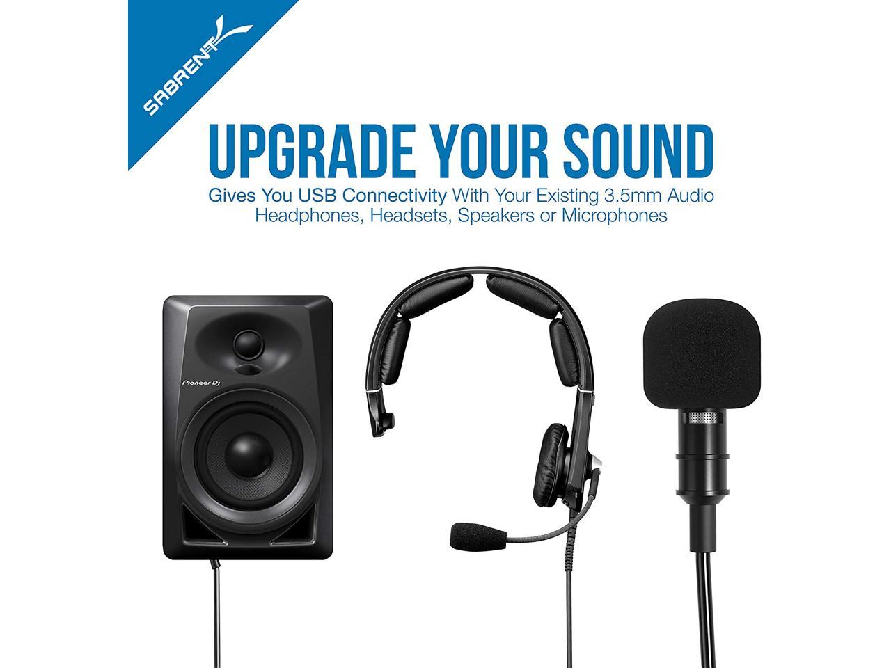 Sabrent Usb Stereo 3D Sound Adapter