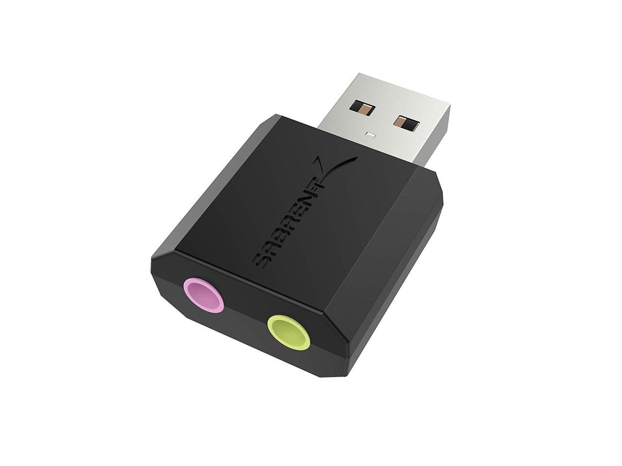 Sabrent Usb Stereo 3D Sound Adapter