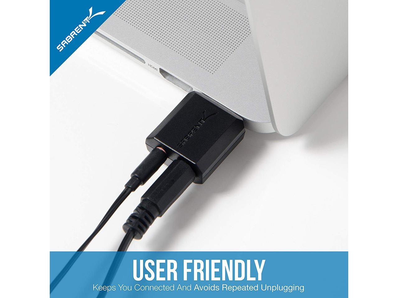 Sabrent Usb Stereo 3D Sound Adapter
