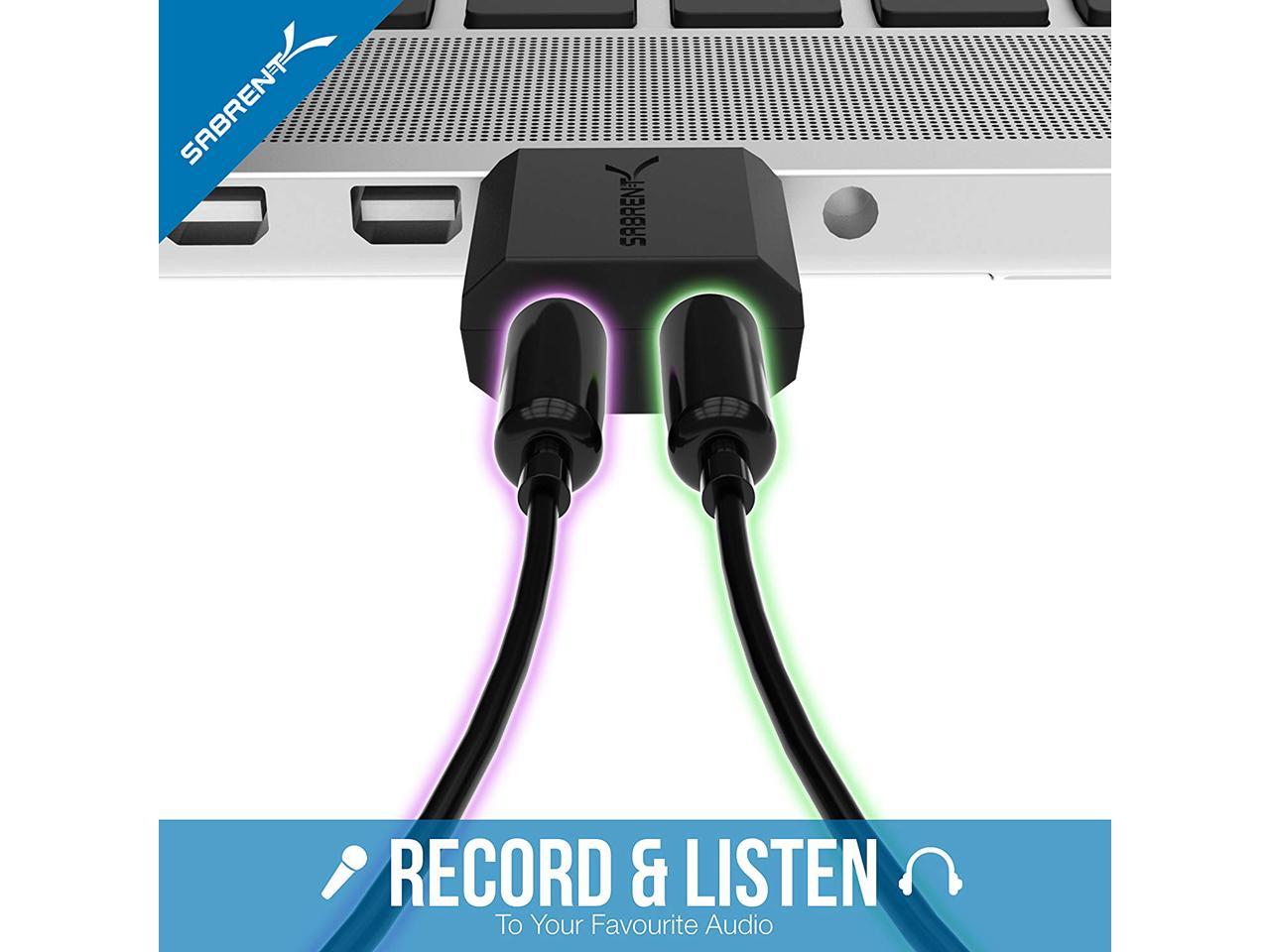 Sabrent Usb Stereo 3D Sound Adapter