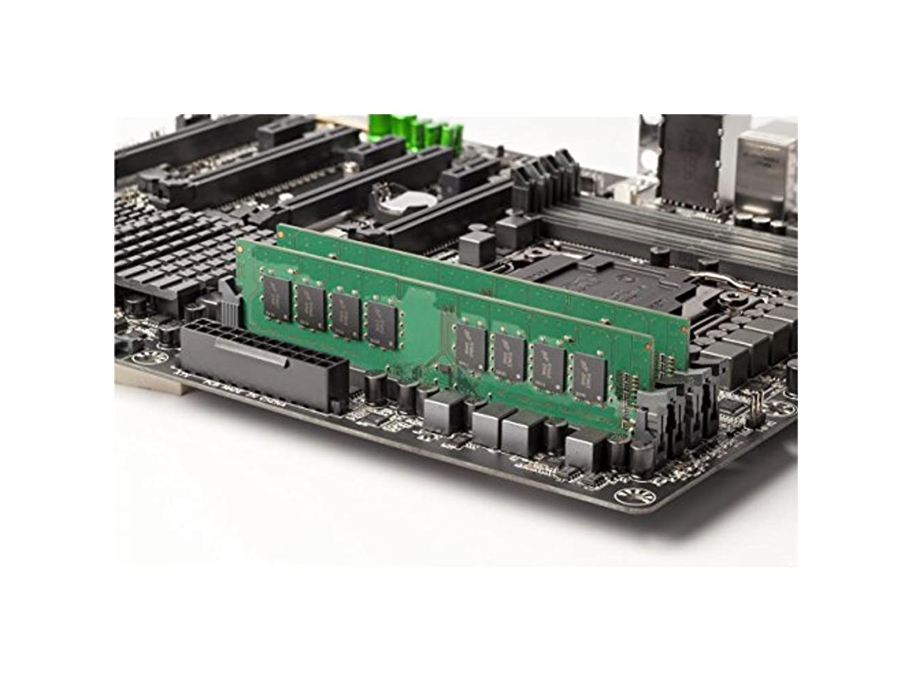 Crucial 8GB Kit (4GBx2) DDR4 2666 MT/s (PC4-21300) CL19 x16 UDIMM 288-Pin Memory - CT2K4G4DFS6266