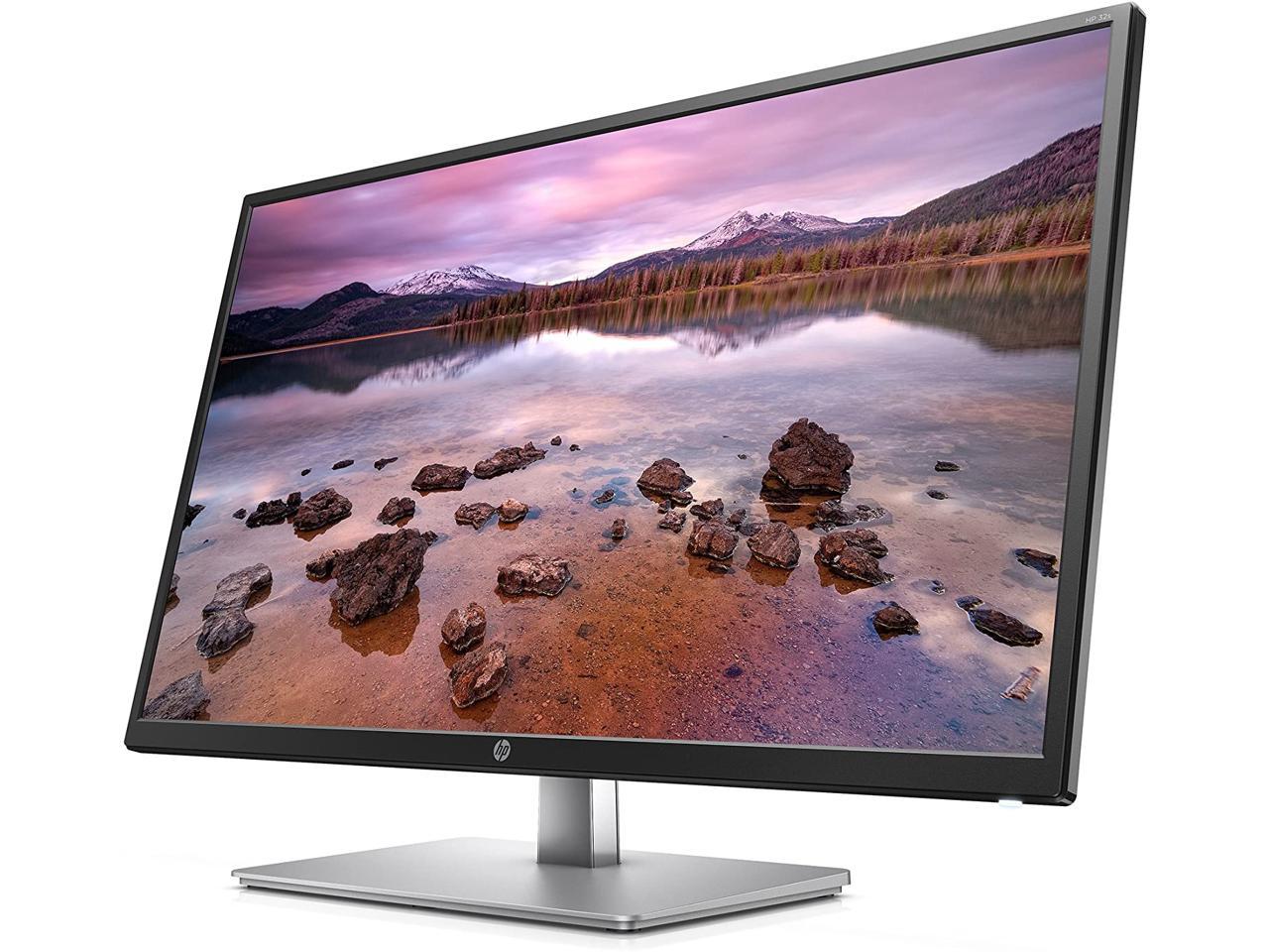 HP 31.5" Full HD Display with Tilt Adjustment - 16:9 - 1920 x 1080 - LED Backlit - Anti-Glare - 250 Nit