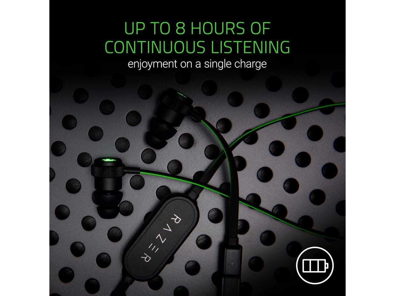 Razer Hammerhead BT Wireless Gaming Earphones with Mic - Sweat-Resistant Design