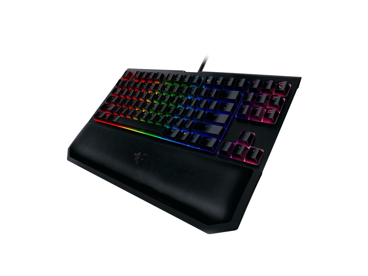 Razer BlackWidow Tournament Chroma V2 Mechanical Gaming Keyboard - Green Switch