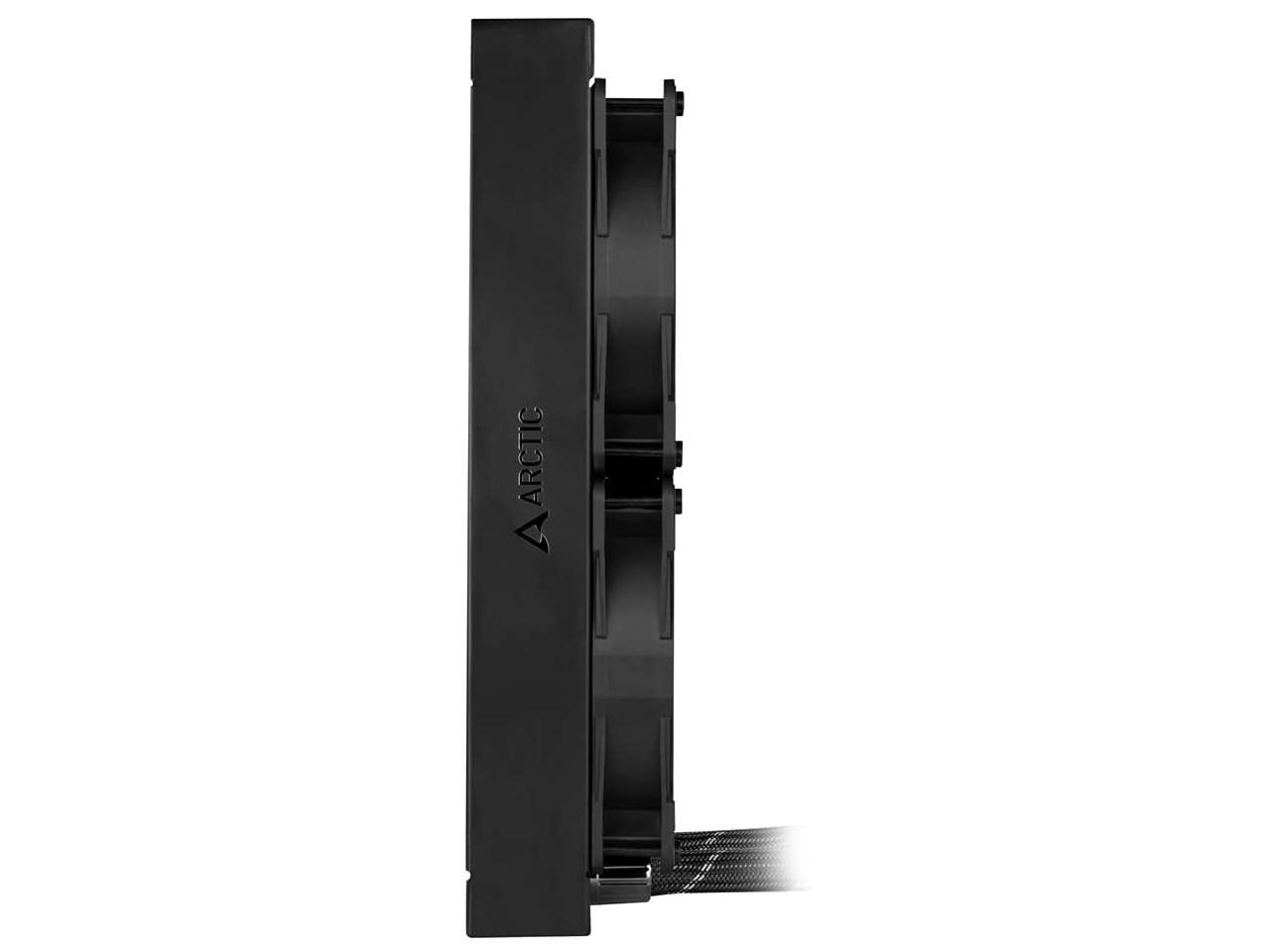 ARCTIC Liquid Freezer II 240 A-RGB - Multi-Compatible All-in-one CPU AIO Water Cooler with A-RGB, Compatible with Intel & AMD, efficient PWM-Controlled Pump, Fan Speed: 200-1800 RPM - Black