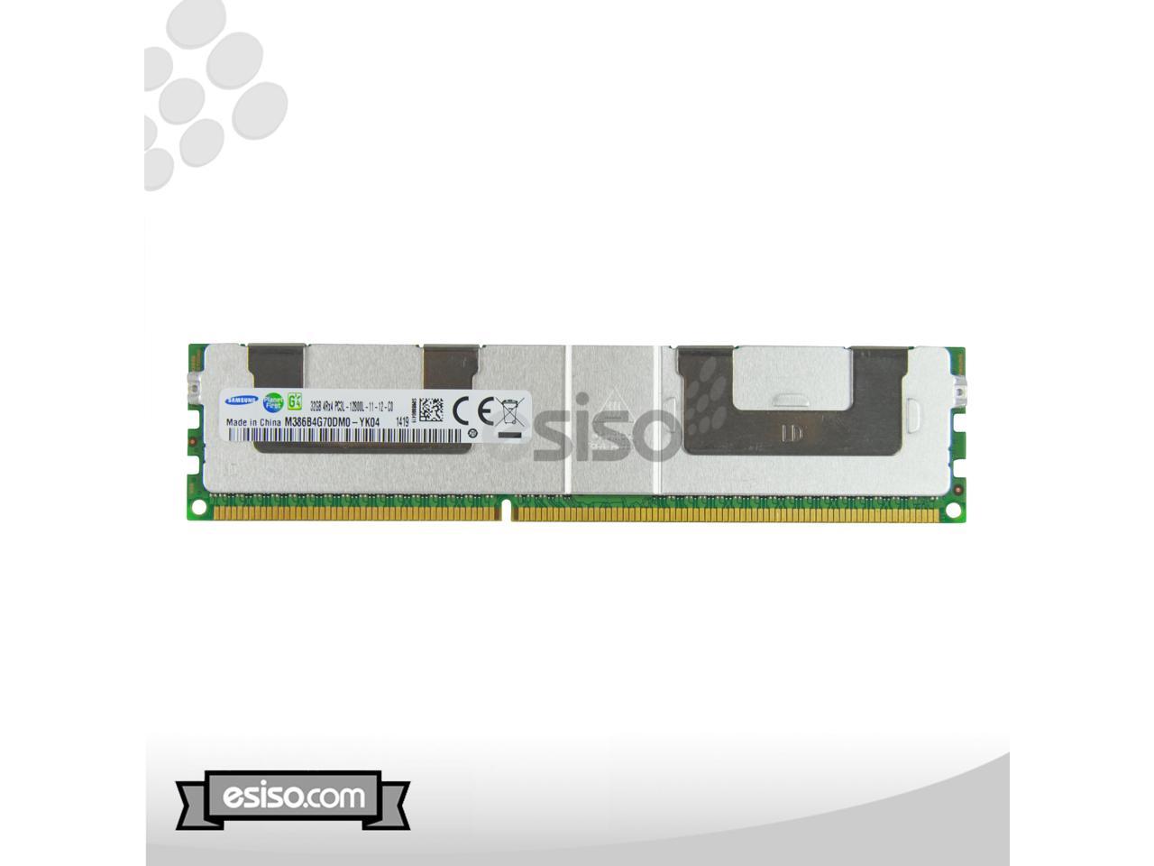 SAMSUNG 32GB 240-Pin DDR3 SDRAM DDR3L 1600 (PC3 12800) Server Memory Model M386B4G70DM0-YK0