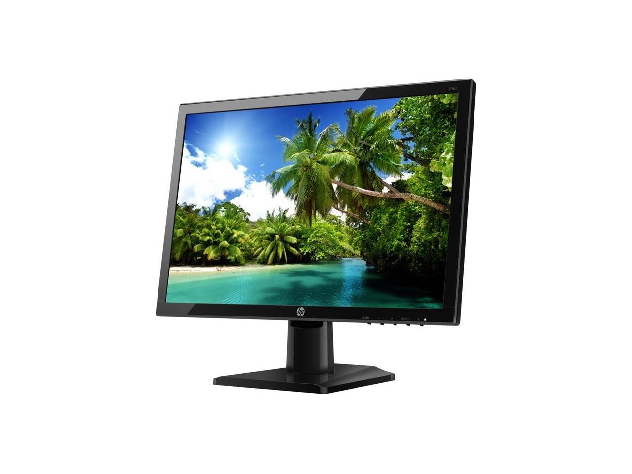 HP 20kd 19.5" IPS Monitor with LED Backlight, Tilt, VGA and DVI-D Ports T3U83AA