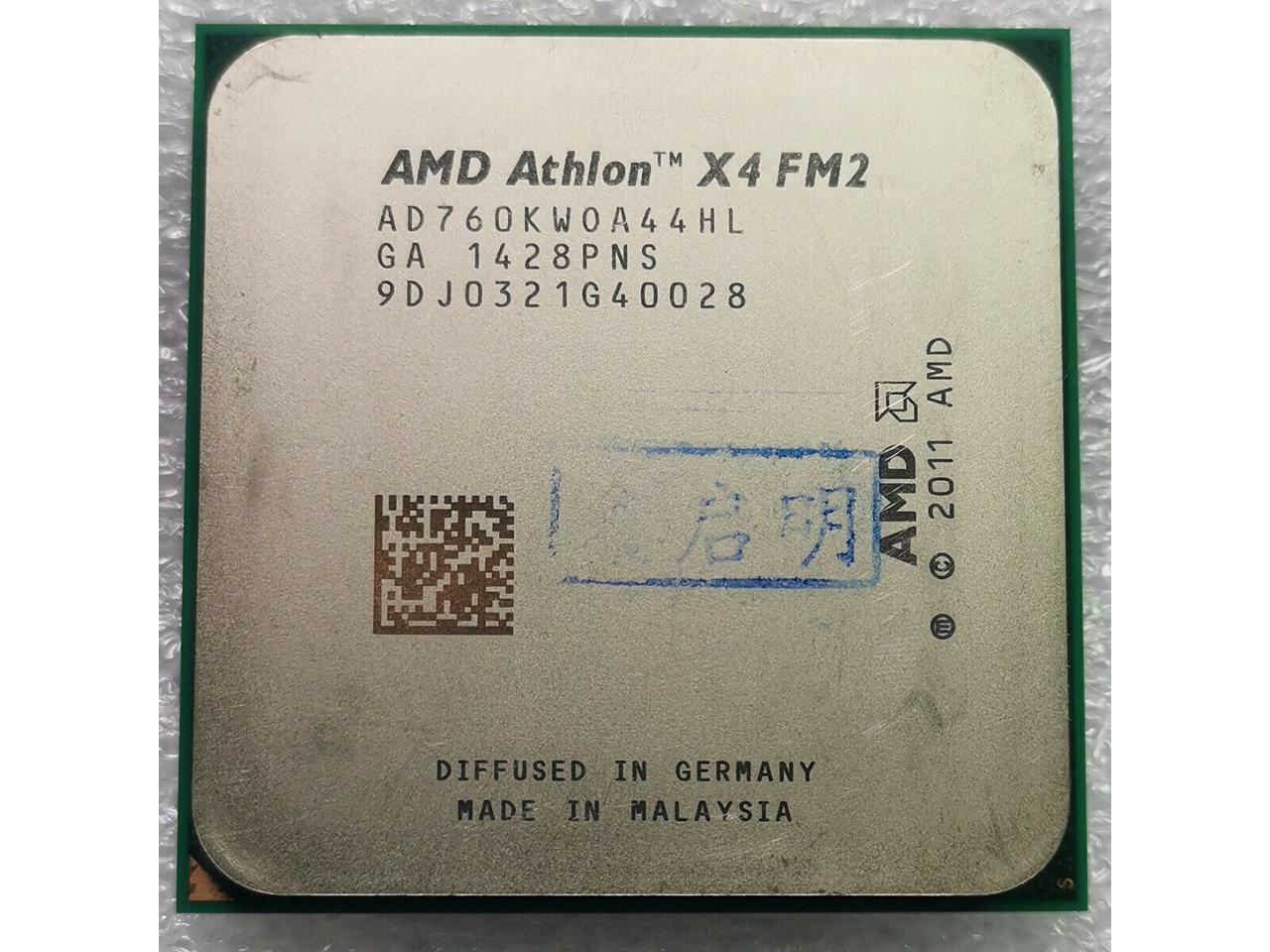AMD 760K Richland Quad-Core 3.8 GHz Socket FM2 100W AD760KWOHLBOX Desktop Processor