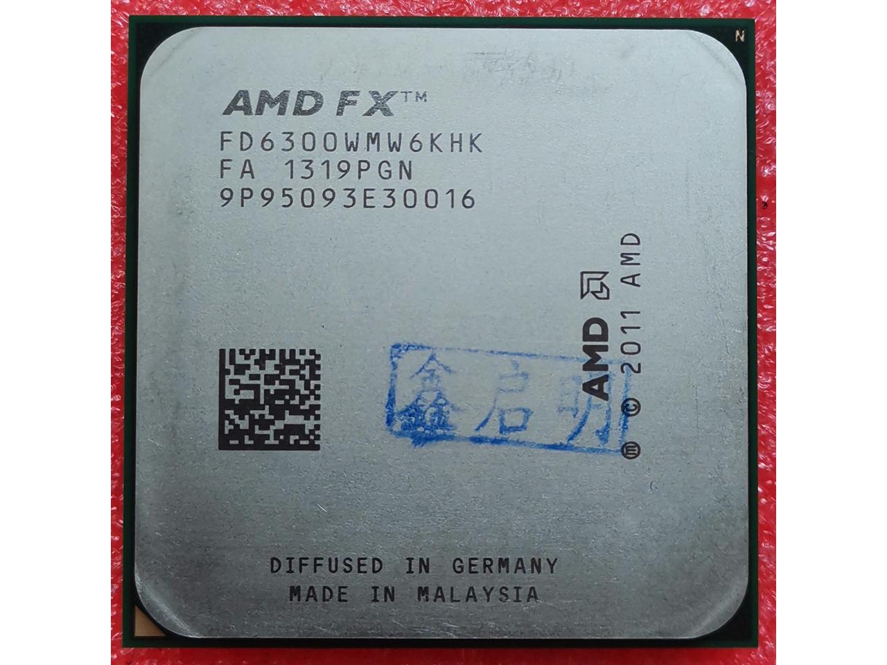 AMD FX-6300 Vishera 6-Core 3.5 GHz Socket AM3+ 95W FD6300WMHKBOX Desktop Processor