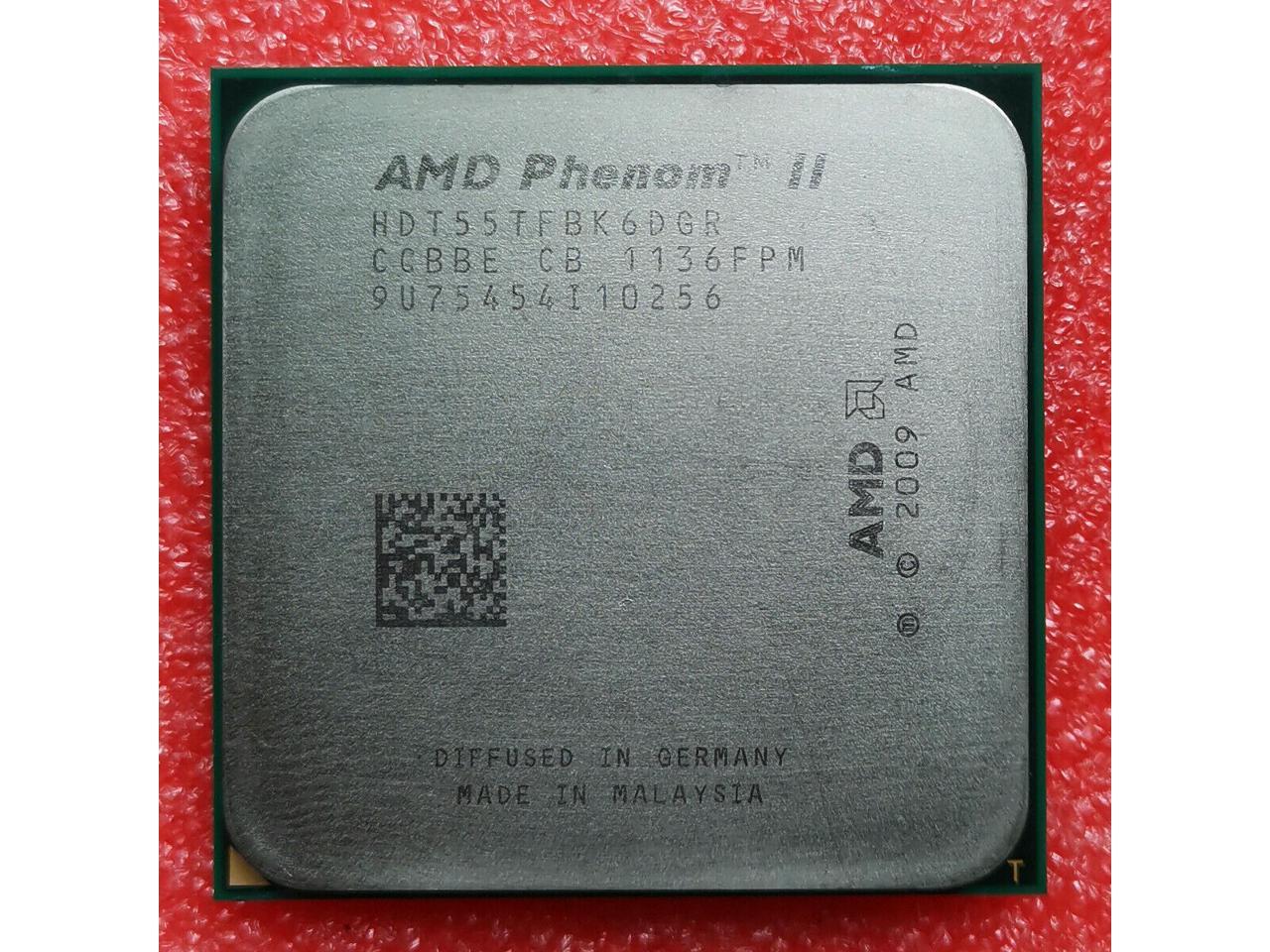 AMD Phenom II X6 1055T Thuban 6-Core 2.8 GHz Socket AM3 125W HDT55TFBGRBOX Desktop Processor