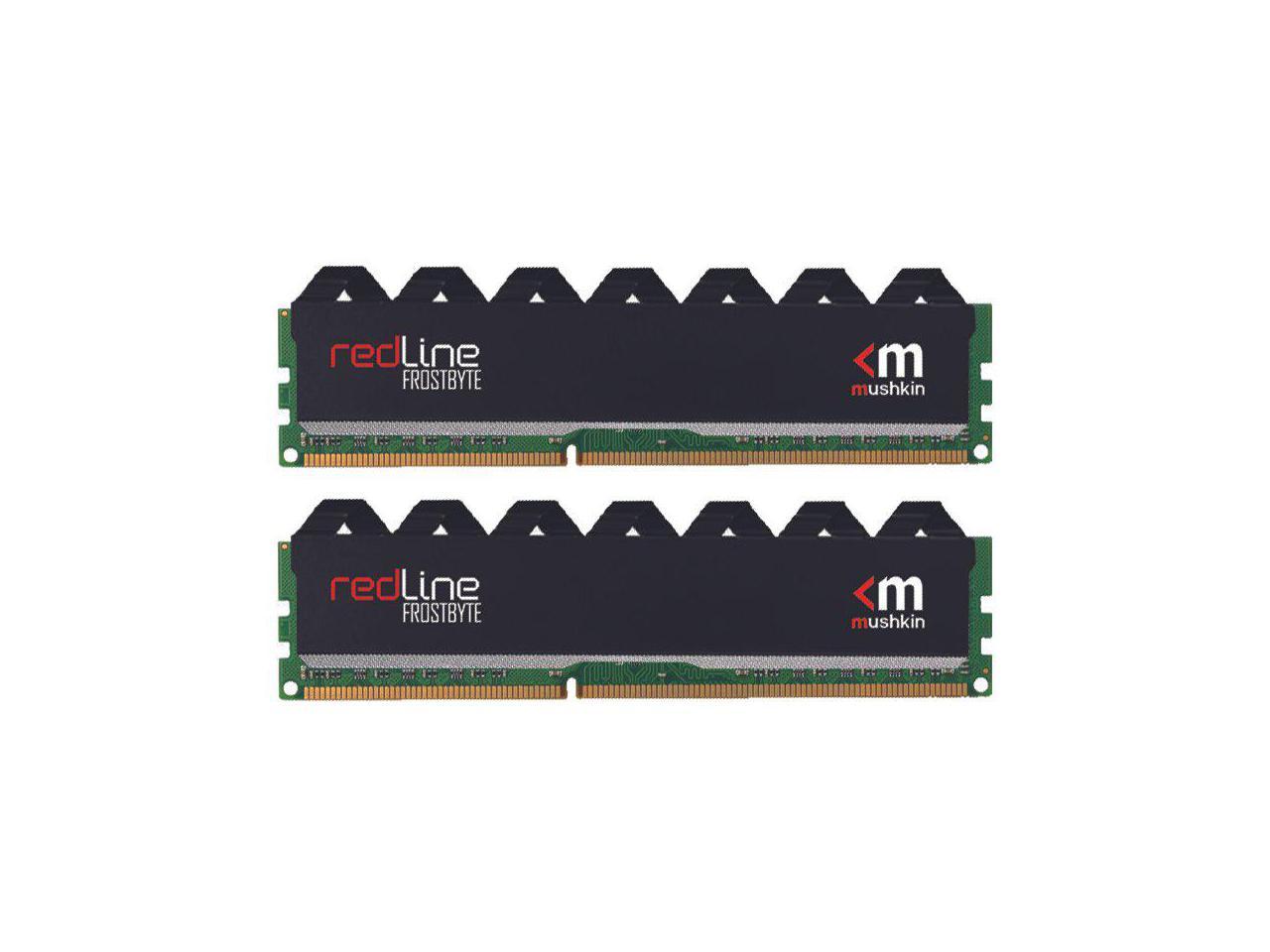 Mushkin 8GB (2X4GB) Redline DDR3 PC3-12800 1600MHz 9-9-9-24 Desktop Memory Model MRC3U160999T4GX2