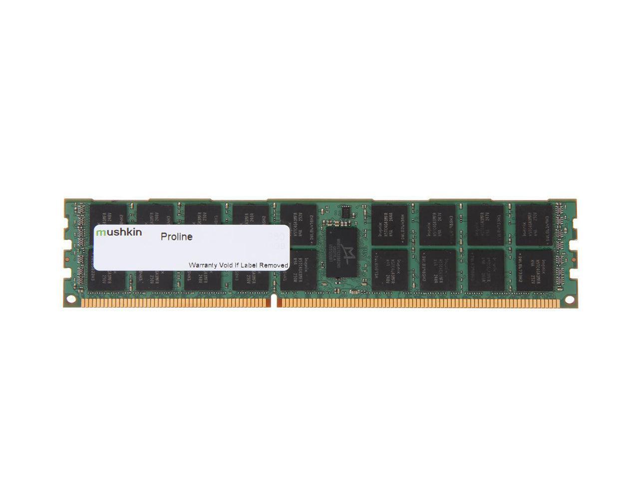 Mushkin Proline 16GB PC3-10600 ECC CL9 P/N 991965