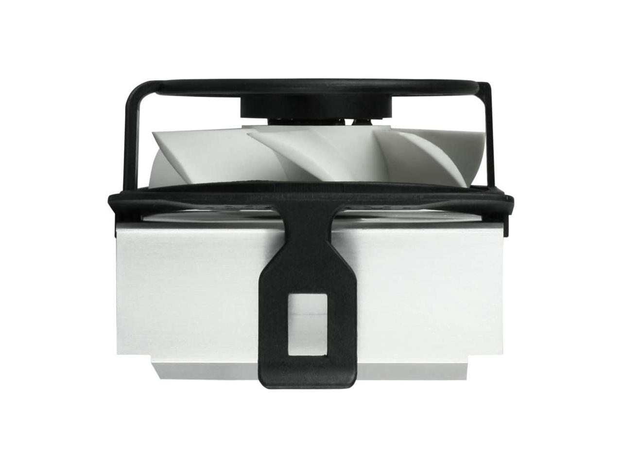 ARCTIC Alpine 64 GT - CPU Cooler for Quietness, Supports AMD AM4, AM3(+), AM2(+),…, Ultra-Quiet 80 mm PWM Fan - Black, White