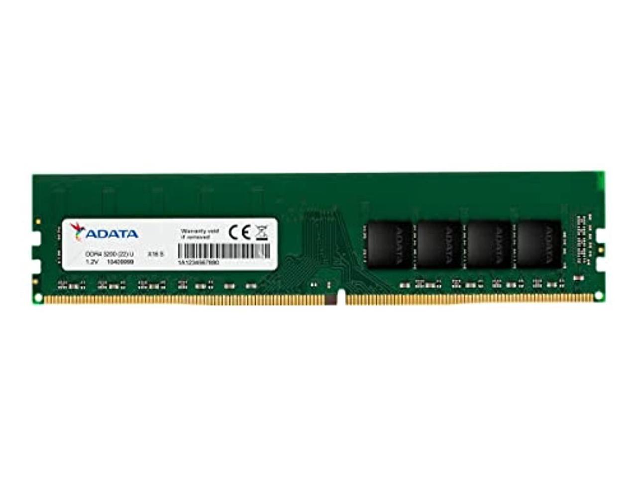 8GB AData DDR4 3200MHz PC4-25600 CL22 Desktop Memory 288 Pins