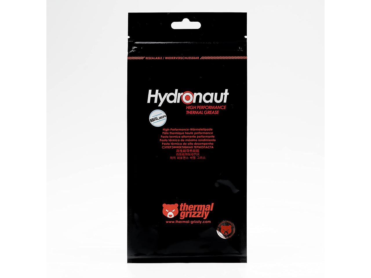 Thermal Grizzly Hydronaut Thermal Grease Paste 3.9 Grams Model TG-H-015-R -High Performance Thermal Paste for air Cooling Systems, Water Cooling, for All heatsinks CPU and GPU