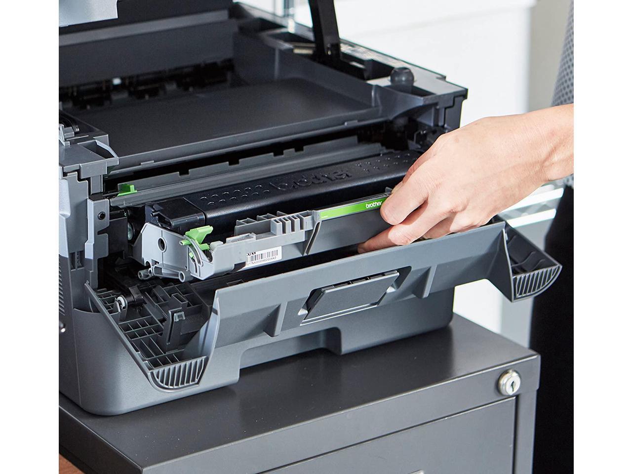 Brother Compact Monochrome Laser Printer, HLL2390DW, Convenient Flatbed Copy & Scan, Wireless Printing, Duplex Two-Sided Printing