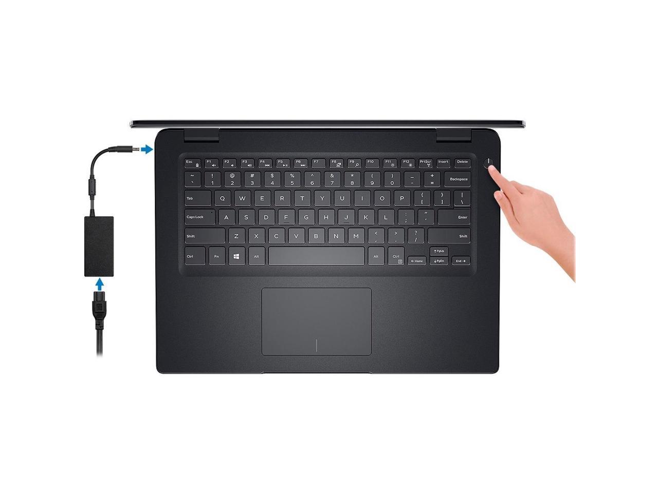 Wyse 5470 14" Thin Client Laptop Celeron N4100 4GB 16GB eMMC Wyse Thin OS