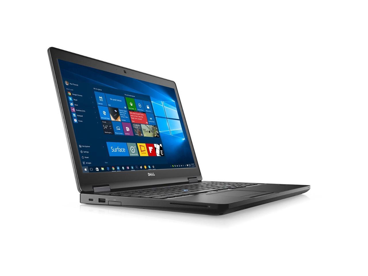 Dell Lattitude E5580 Laptop Computer, 2.60 GHz Intel i5 Dual Core Gen 7, 8GB DDR4 RAM, 256GB SSD Hard Drive, Windows 10 Home 64 Bit, 15" Screen (B GRADE)