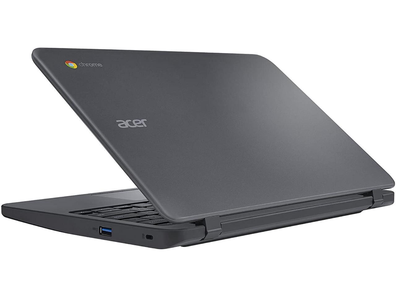 Acer Chromebook C731T-C42N, 1.60 GHz Intel Celeron, 4GB DDR3 RAM, 16GB SSD Hard Drive, Chrome, 11" Screen