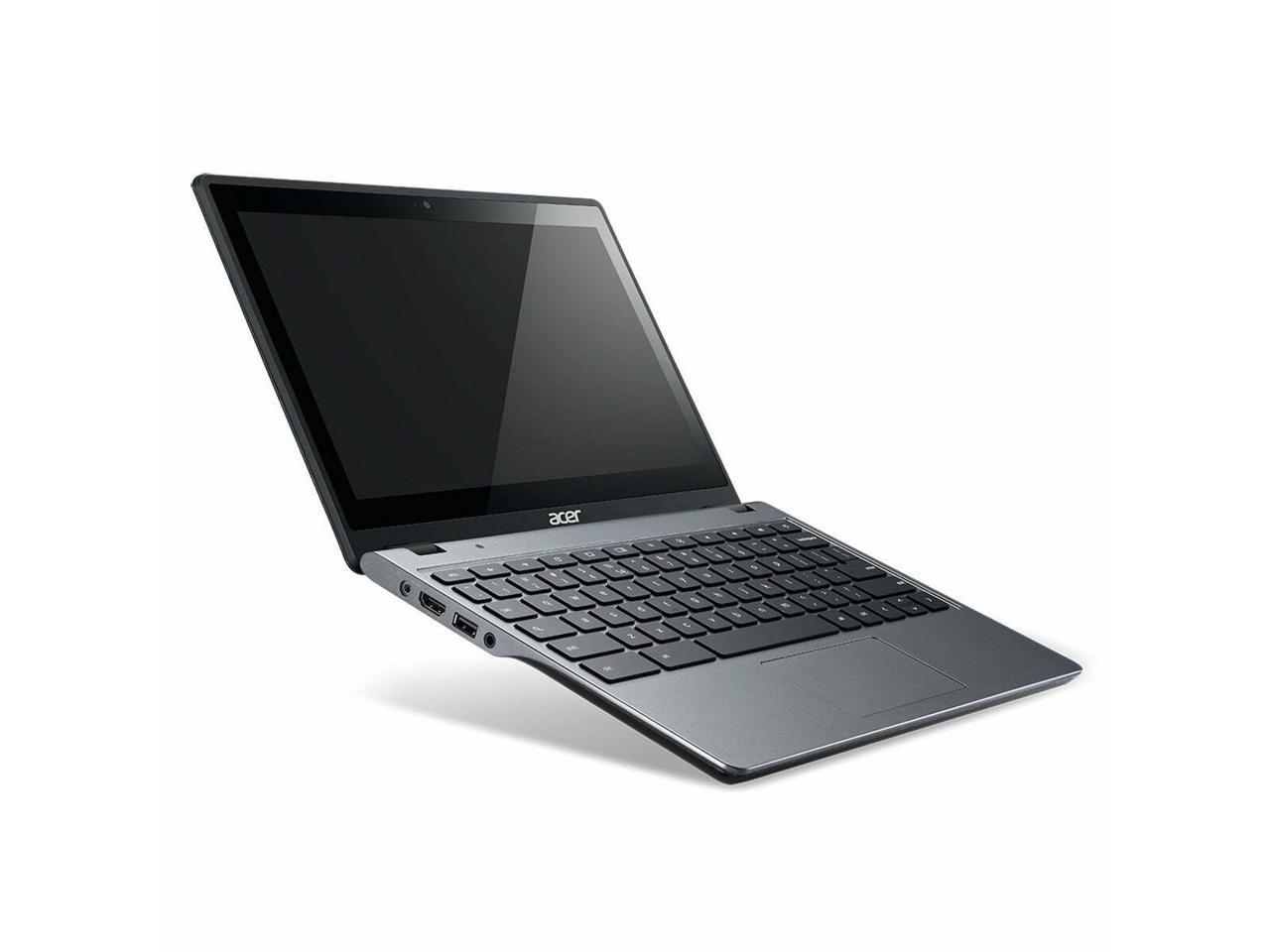 Acer chromebook C720-2844, 1.40 GHz Intel Celeron, 4GB DDR3 RAM, 16GB SSD Hard Drive, Chrome, 11" Screen (Grade B)