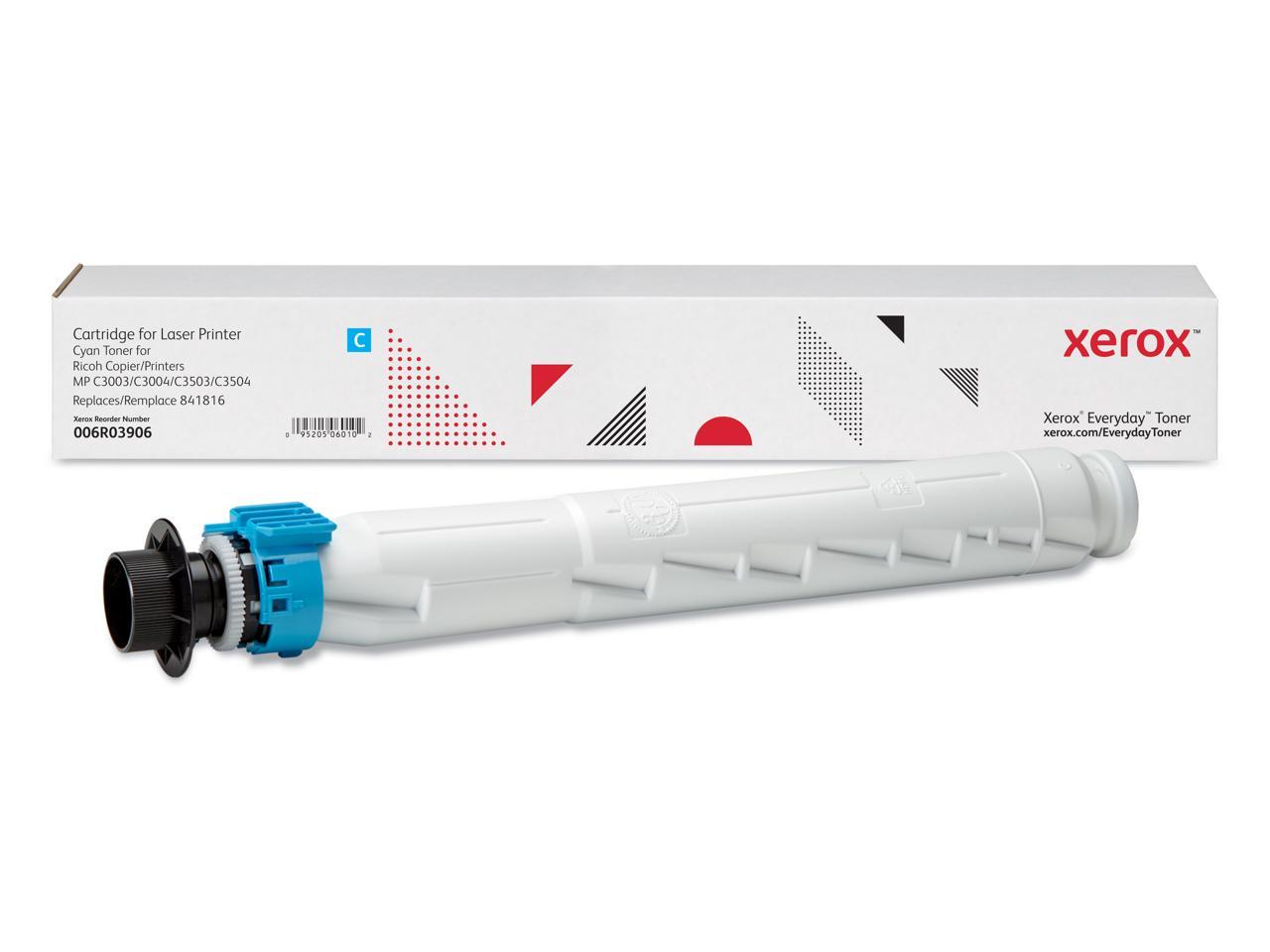 Xerox 006R03906 Compatible Toner Cartridge Replaces Ricoh 841816 Cyan