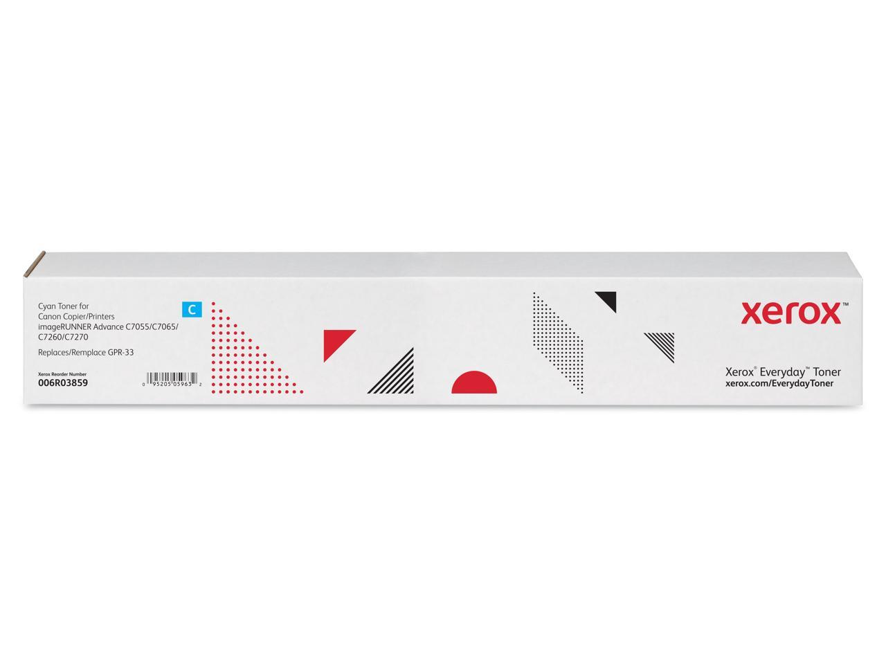 Xerox 006R03859 Compatible Toner Cartridge Replaces Canon 2796B003AA Cyan