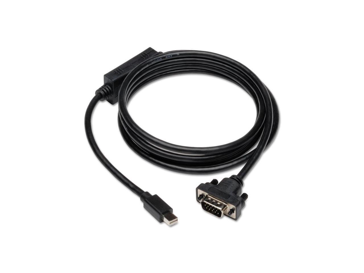Tripp Lite P586-006-VGA Tripp Lite Mini DisplayPort to VGA Cable Active Adapter (M/M) 6-ft - Mini DisplayPort/VGA for Monitor, Notebook - 6ft - 1 x Mini DisplayPort Male Digital Audio/Video - 1 x
