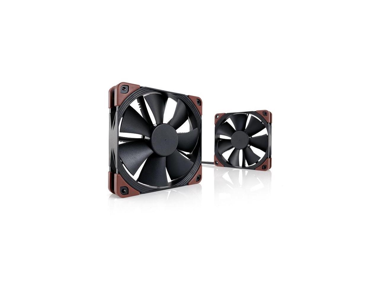 Noctua NF-F12 iPPC 3000 PWM, 4-Pin, Heavy Duty Cooling Fan with 3000RPM (120mm, Black)