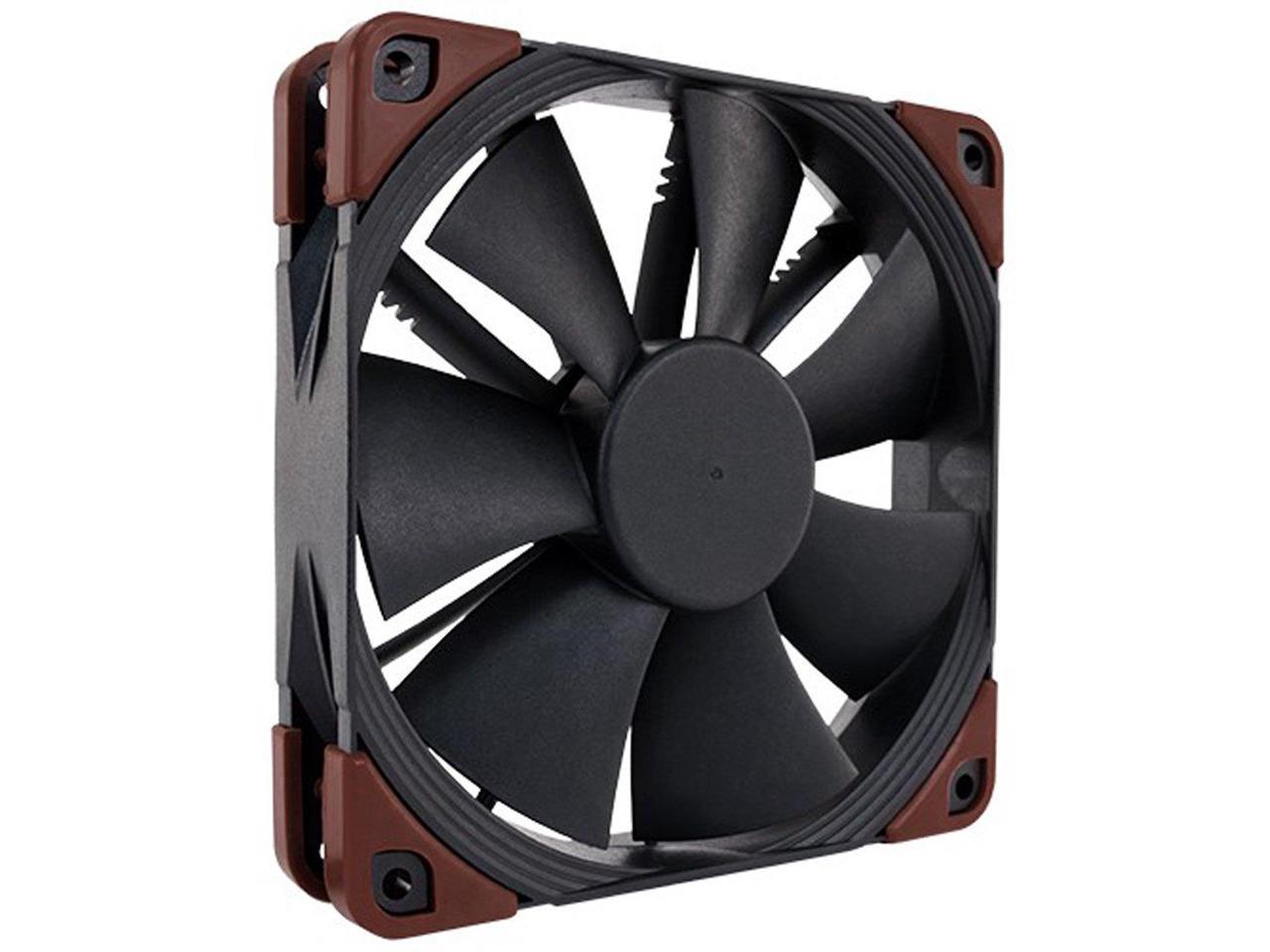 Noctua NF-F12 iPPC 3000 PWM, 4-Pin, Heavy Duty Cooling Fan with 3000RPM (120mm, Black)