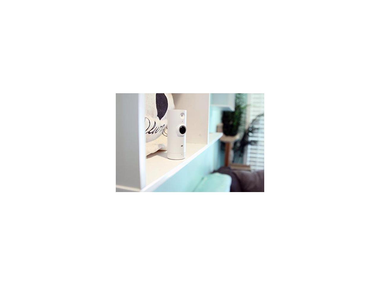 D-Link Mini HD Wi-Fi Indoor Camera - HD Resolution - Night Vision - Remote Access - White (DCS-8000LH)