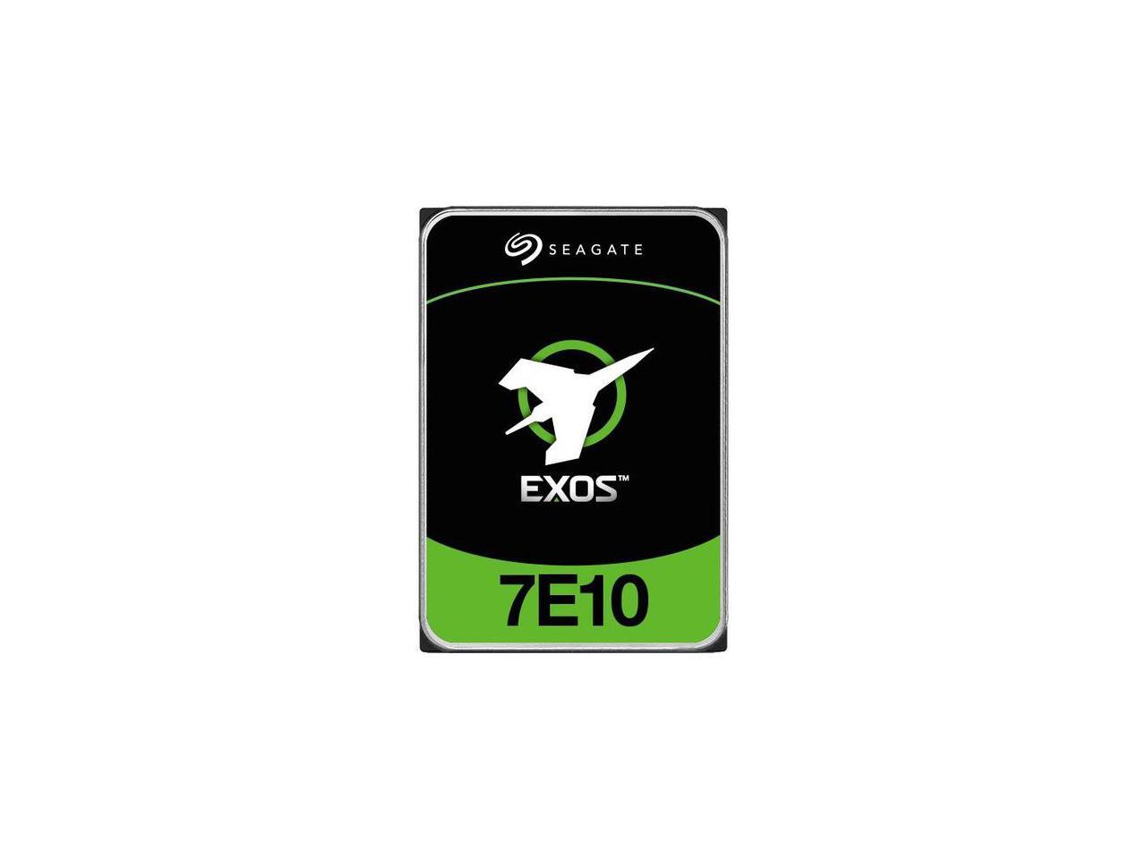 Seagate Exos 7E10 ST8000NM017B 8 TB Hard Drive - Internal - SATA (SATA/600) - Storage System, Video Surveillance System Device Supported - 7200rpm - 5 Year Warranty