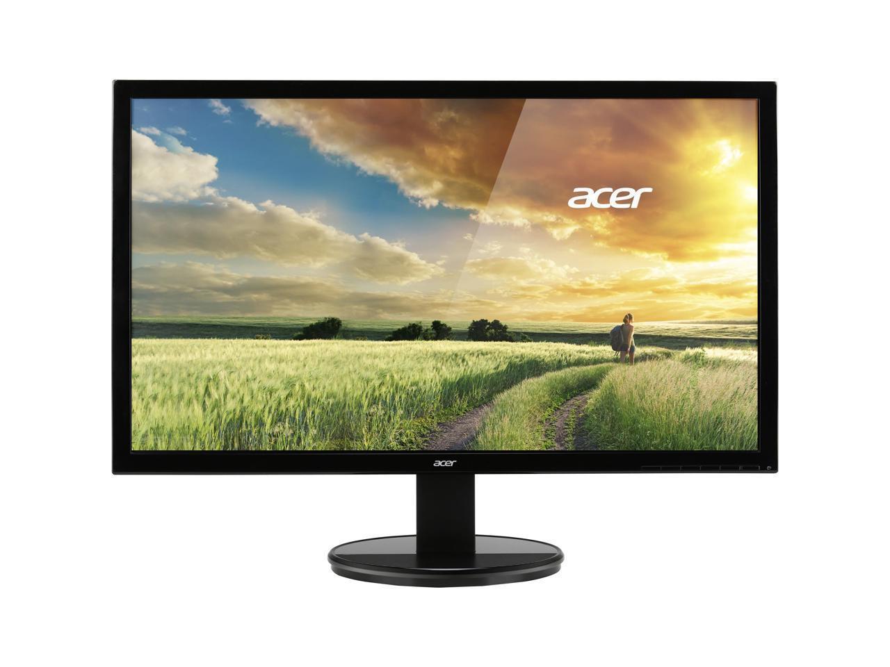 Acer K222HQL bid 21.5" Full HD 1920 x 1080 60Hz 5ms DVI HDMI VGA EcoDisplay Adaptive Contrast Management Backlit LED LCD Monitor