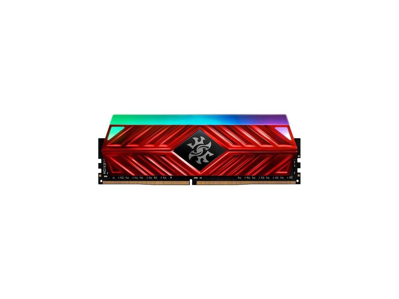 XPG SPECTRIX D41 RGB Desktop Memory: 16GB (2x8GB) DDR4 3200MHz CL16 Tungsten