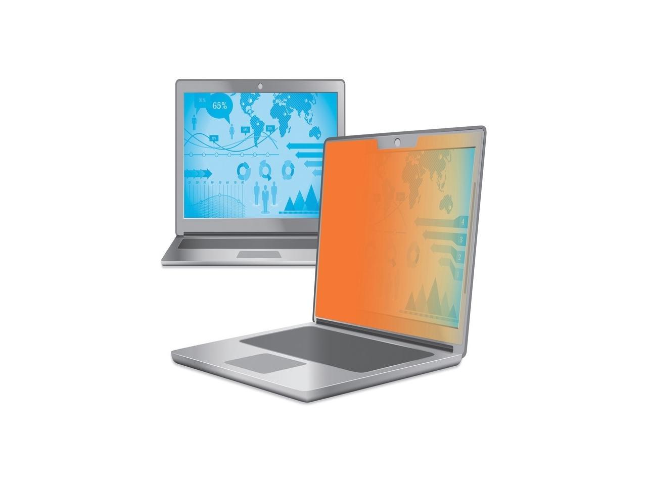 3M GF240W9B Gold Privacy Filter For 24 Inch Widescreen Monitor - Display Privacy Filter - 24 Inch Wide - Gold
