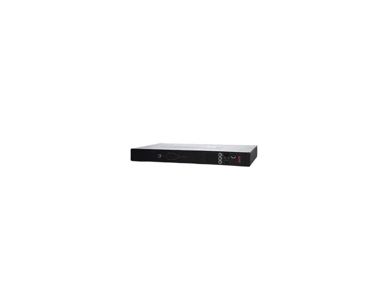 Apc By Schneider Rack Ats 100/120V 15A 5-15 In (10) 5-15R Out