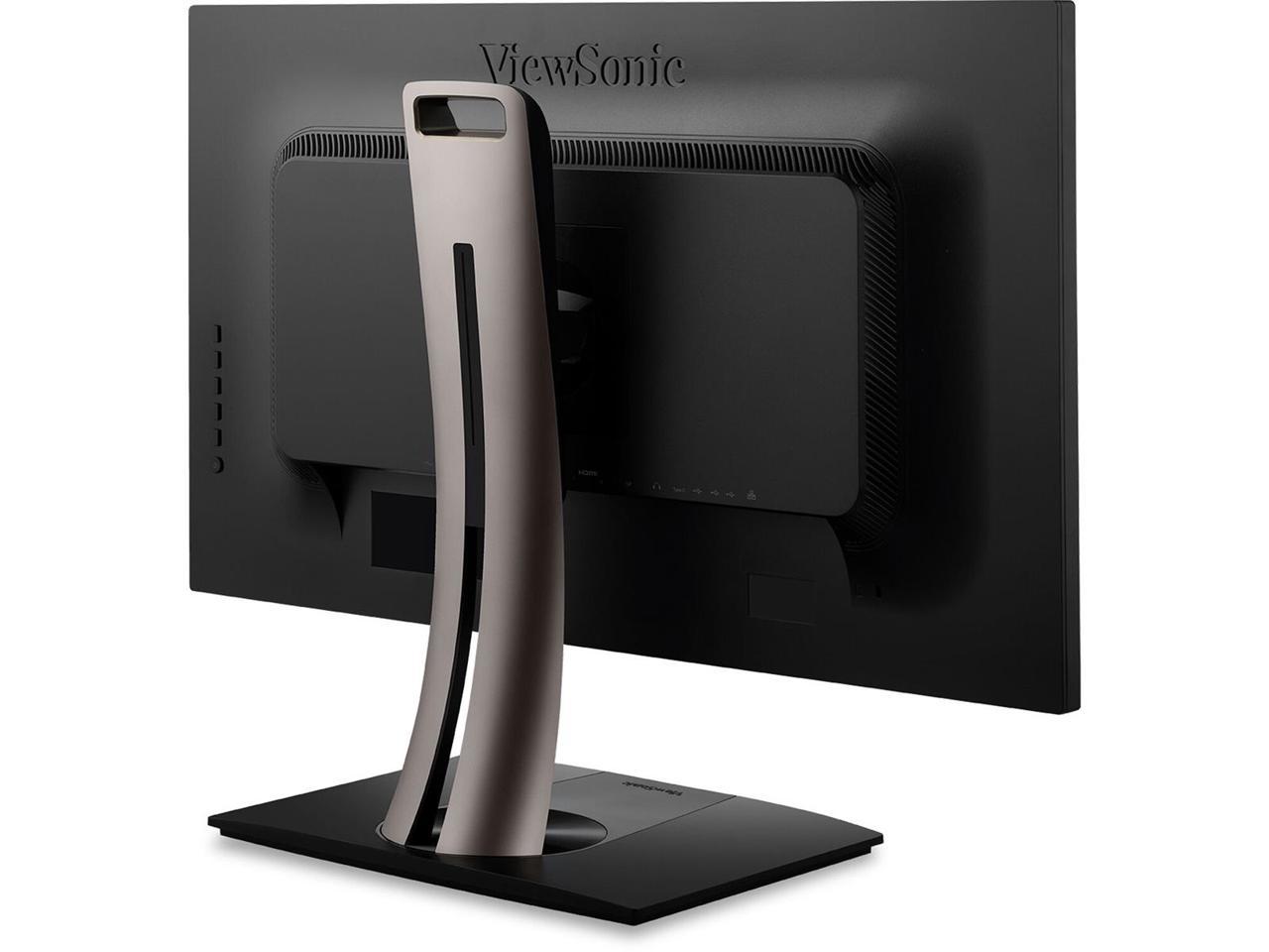 ViewSonic VP3268a-4K 32 Inch Premium IPS 4K Monitor with Advanced Ergonomics, ColorPro 100% sRGB Rec 709, 14-bit 3D LUT, Eye Care, HDR10 Support, HDMI, USB C, DisplayPort for Professional Home Office