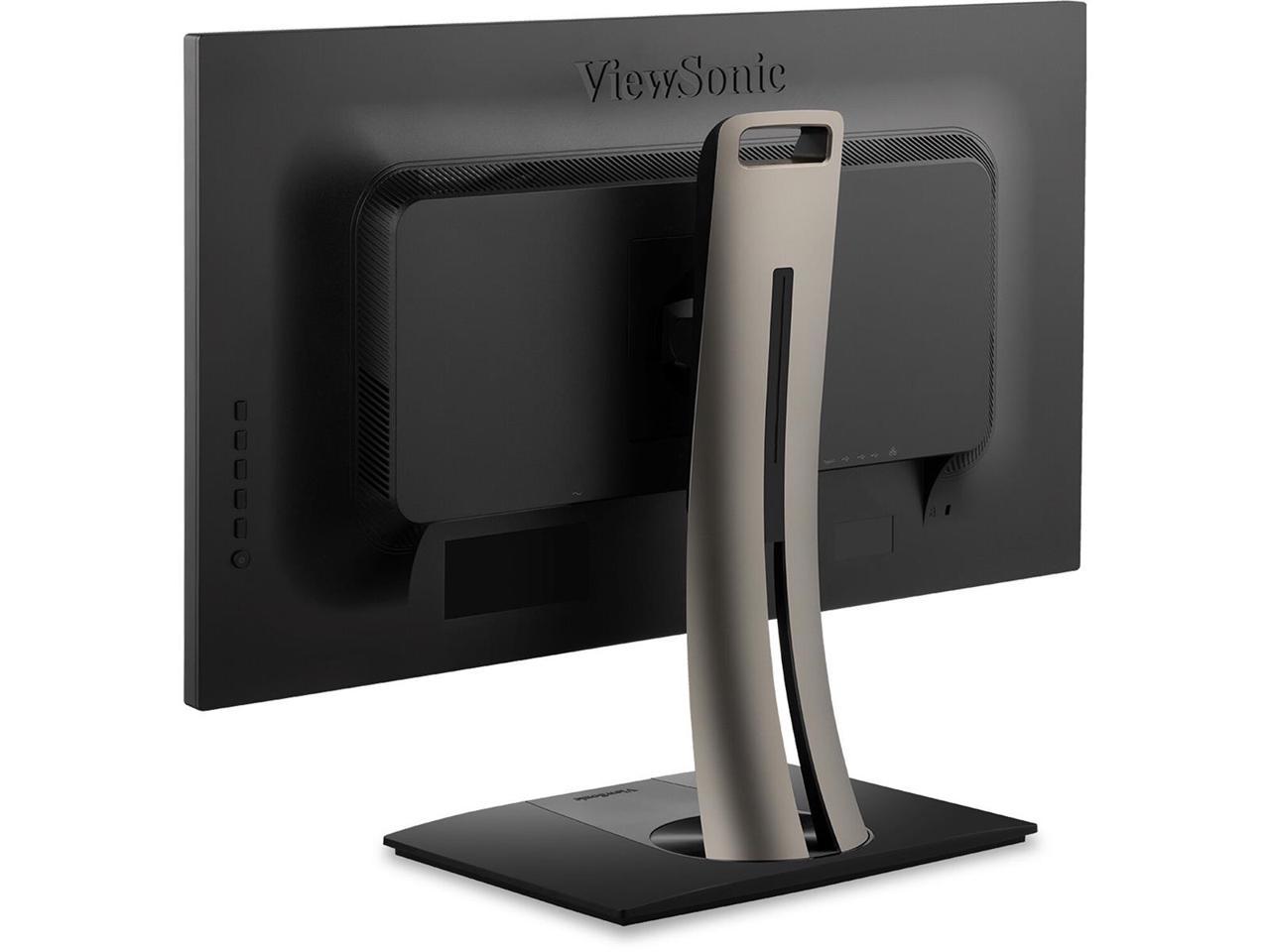 ViewSonic VP3268a-4K 32 Inch Premium IPS 4K Monitor with Advanced Ergonomics, ColorPro 100% sRGB Rec 709, 14-bit 3D LUT, Eye Care, HDR10 Support, HDMI, USB C, DisplayPort for Professional Home Office