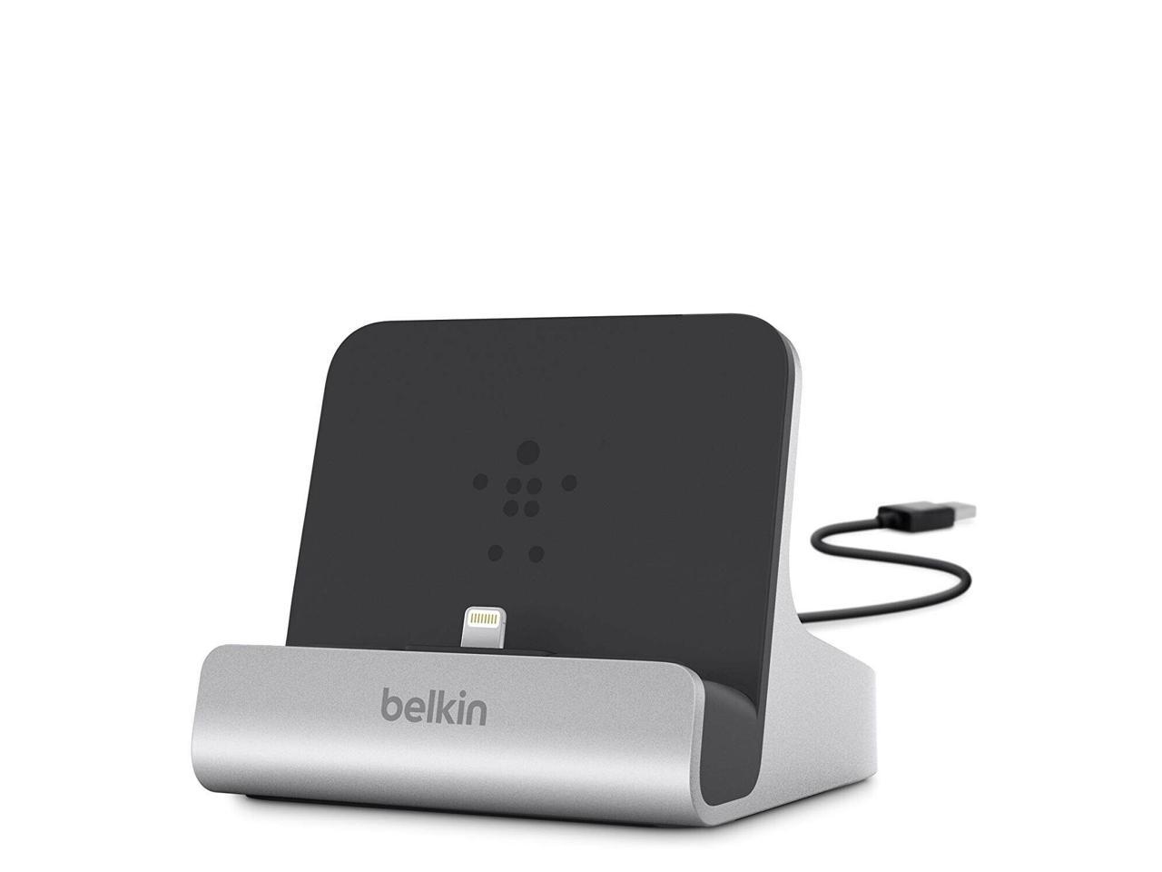 Belkin F8J088BT Cradle - Wired - iPad,iPhone - Charging Capability Synchronizing