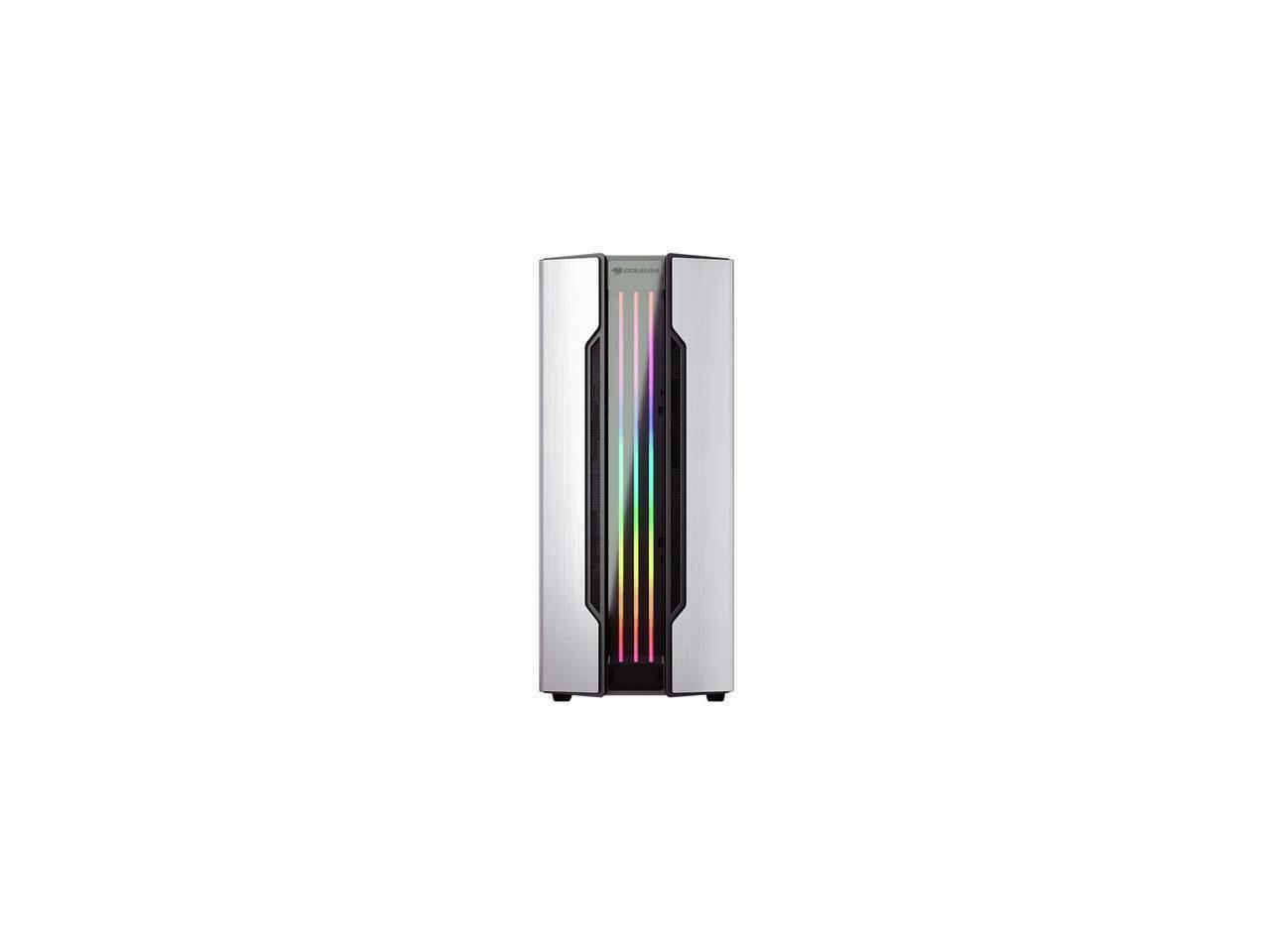 Cougar Gemini S Silver No Power Supply Mid Tower Case w/ Window (Sliver)