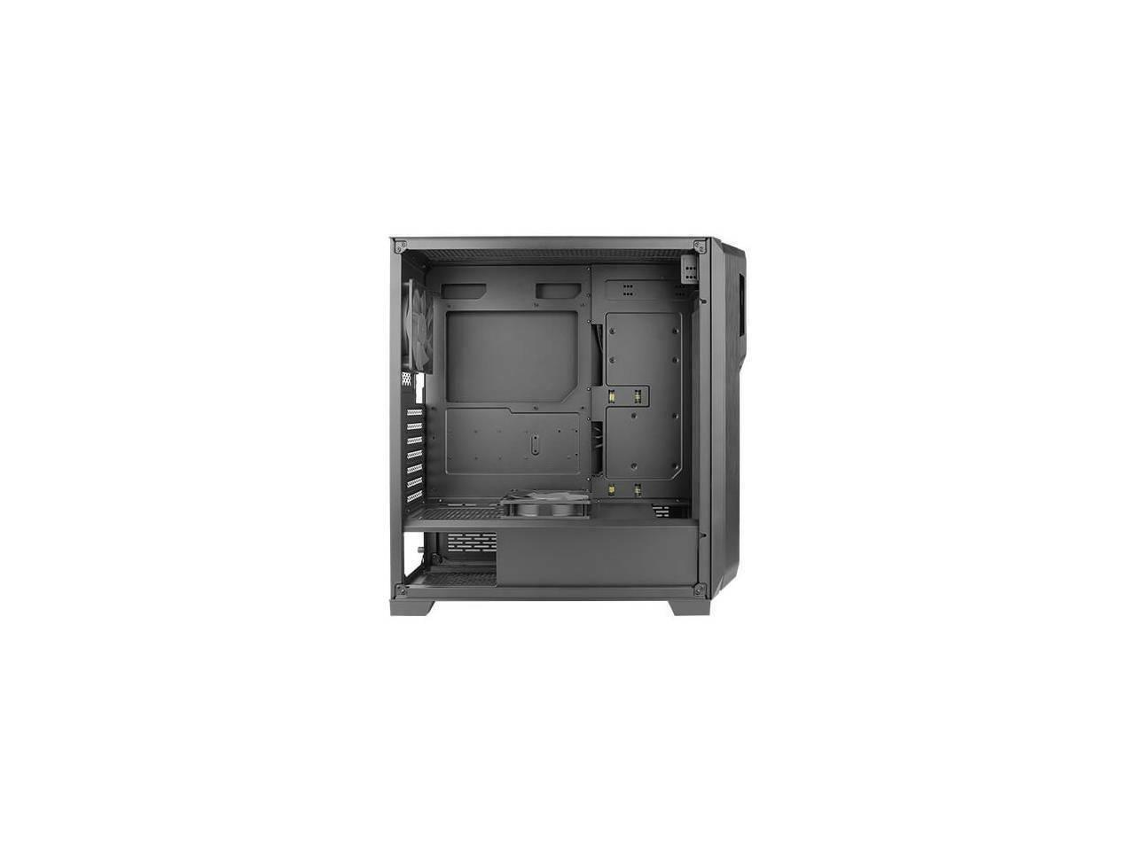 Antec Dark Phantom DP502 FLUX, Mid Tower ATX Gaming Case, Tempered Glass Side