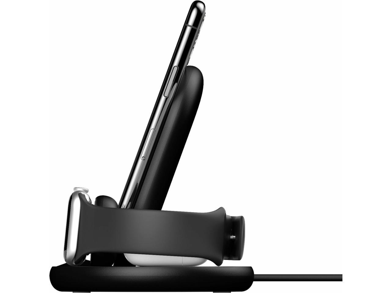 Belkin - BOOST CHARGE3-in-1 Wireless Charger For iPhone + Apple Watch + Air...