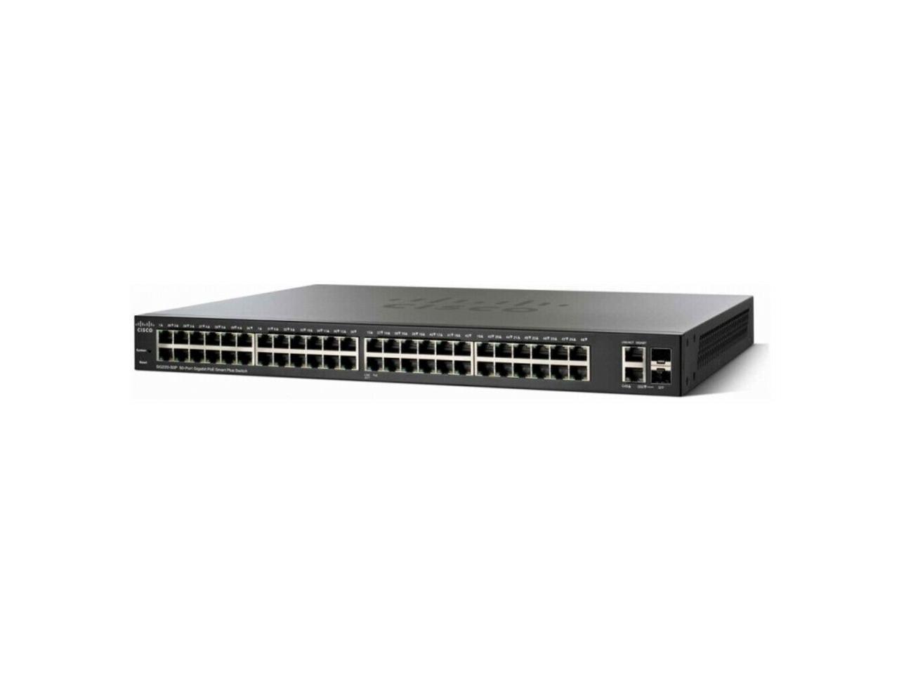 Cisco Small Business 2 Sg220-50-K9-Na 50Port Gigabit Smart Plus Switch