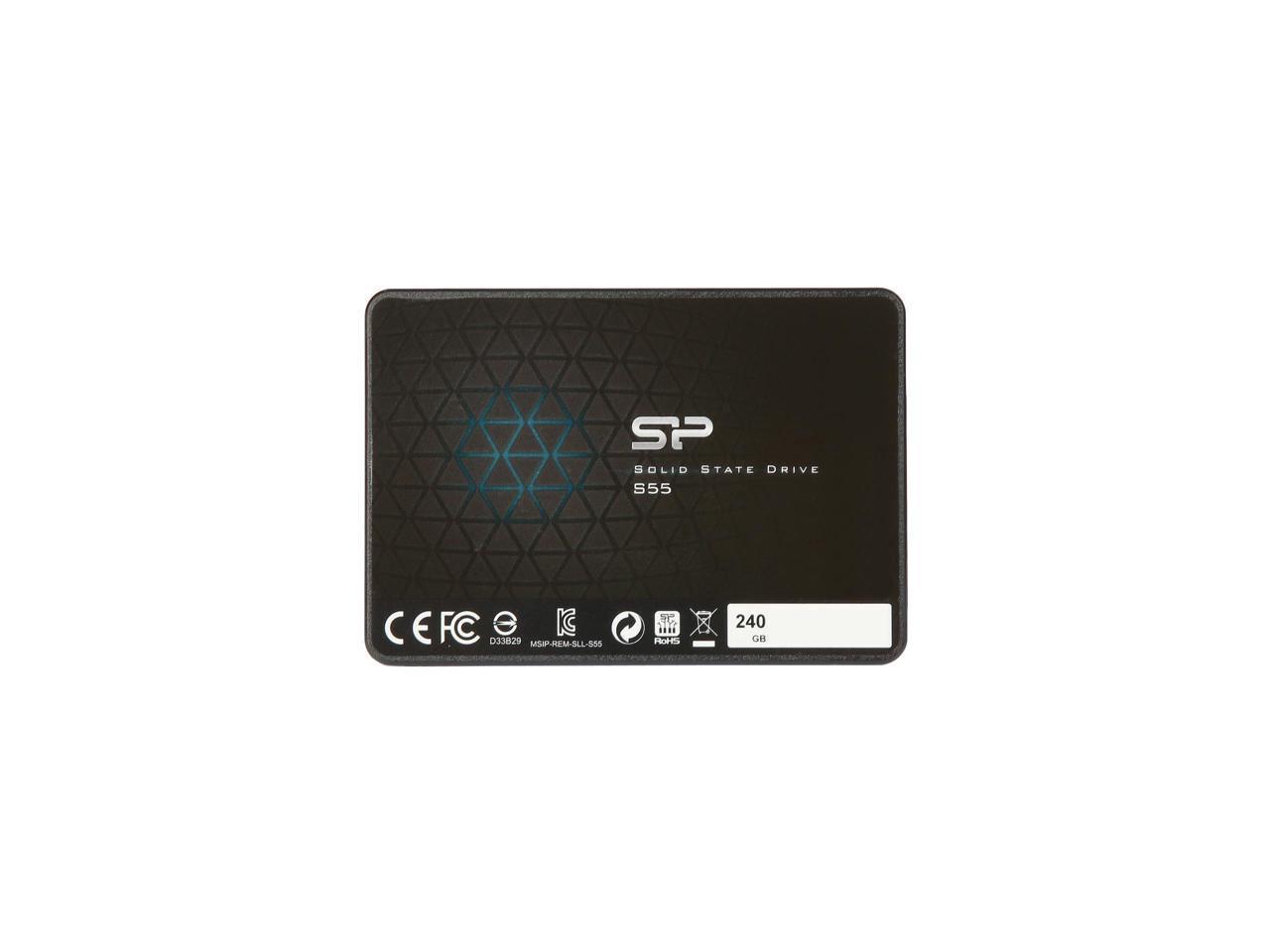 Silicon Power S55 2.5" 240GB SATA III TLC Internal Solid State Drive (SSD) SP240