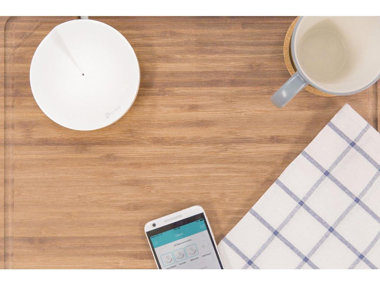 TP-Link Deco M5 Whole Home Mesh WiFi System | Unique Antivirus Security Prote...