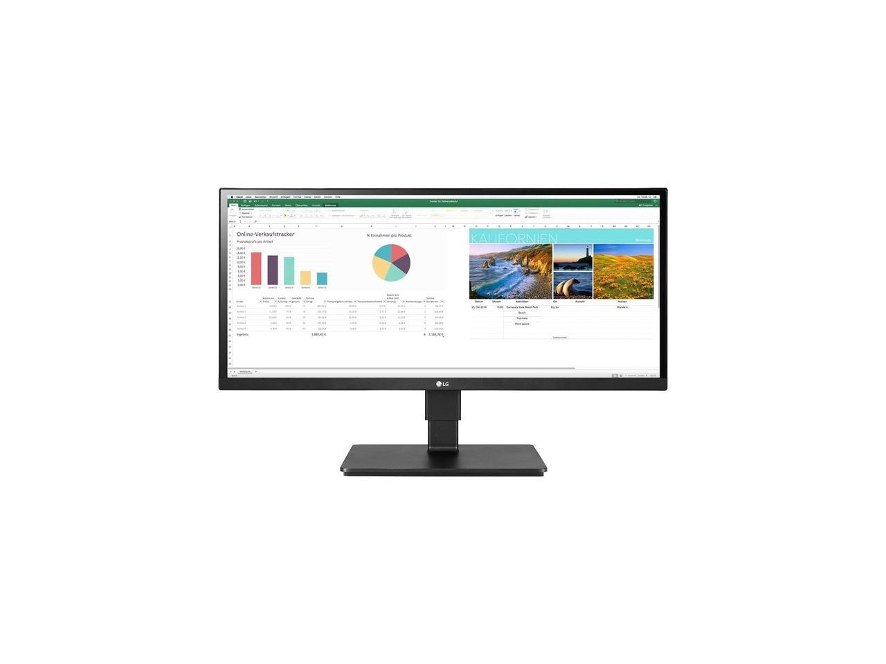 LG 29BN650-B 29" 21:9 UltraWide 2560 x 1080 FreeSync HDR with 2x HDMI 1x DisplayPort IPS Gaming Monitor