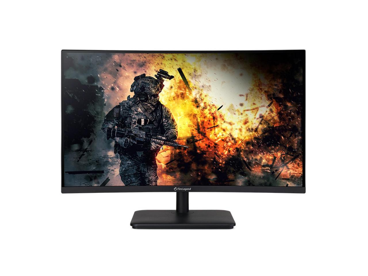 Acer 27HC5UR BMIIPX 27" QHD 2560 x 1440 (2K) 75 Hz HDMI, DisplayPort, Audio, Curved Gaming Monitor